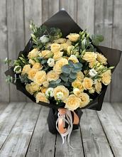 Букет цветов из:  Розы и Лизиантусы #REPLACE_PRED# Павлово Ленинградской области