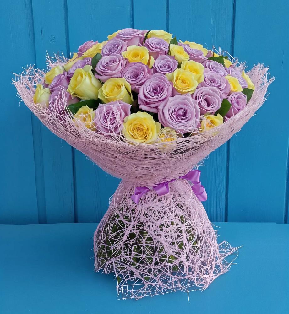 Букет 101 Волшебный Миг в Павлово Ленинградской области