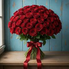 Букет Красные розы Блэк Меджик в Павлово Ленинградской области