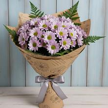 Букет цветов из:  Хризантемы в Павлово Ленинградской области