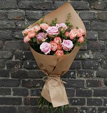 Букет цветов из:  Розы #REPLACE_PRED# Павлово Ленинградской области