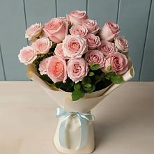 Букет Розовый шарм в Павлово Ленинградской области