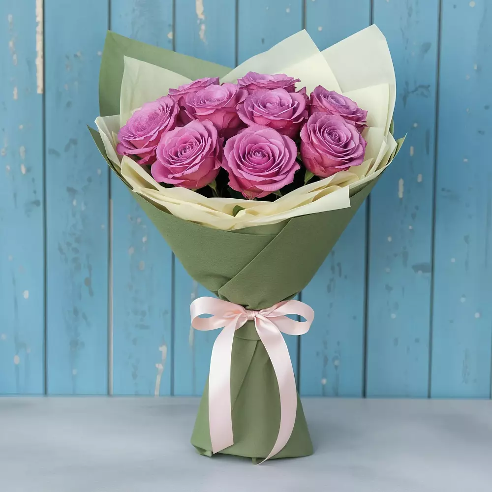 Букет Розы Фёрст Леди в Павлово Ленинградской области