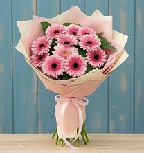 Букет цветов из:  Герберы #REPLACE_PRED# Павлово Ленинградской области